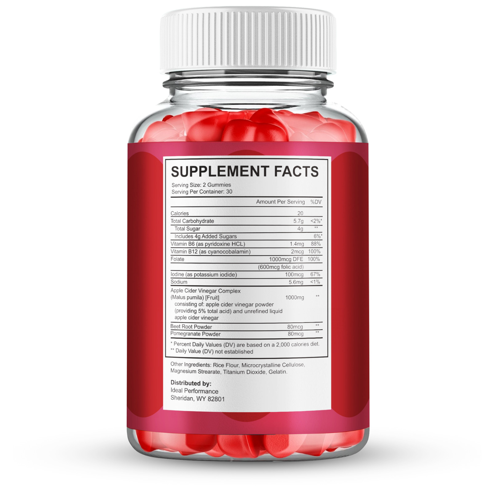 Jelly Thin Gummies Keto ACV, JellyThin ACV Supplement Gummies (5 Pack)