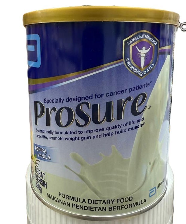 3 X Abbott Pro Sure Vanilla Milk High Protein, Prebiotic & EPA 380g