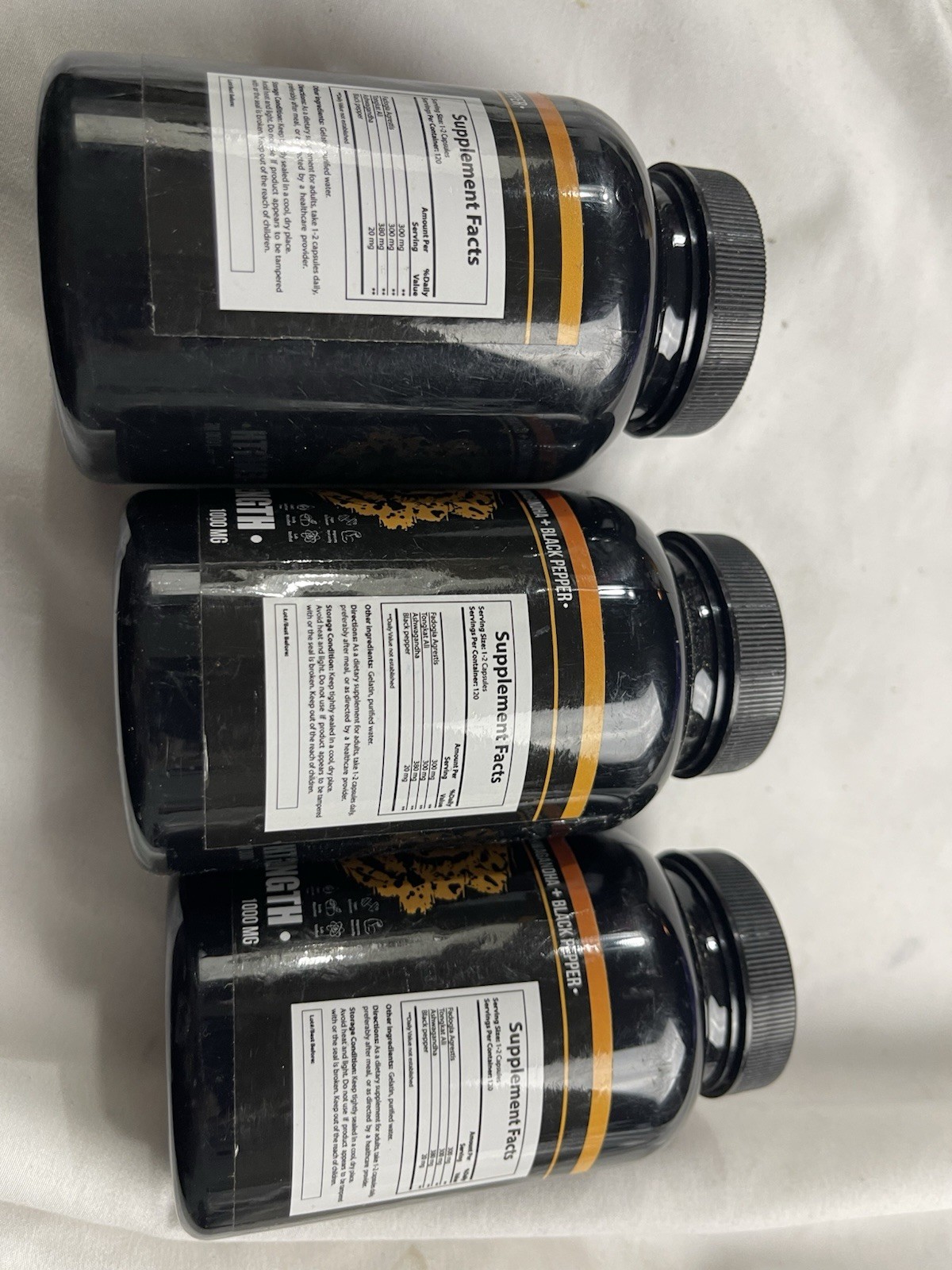 3 – Adhoc Lab Advanced Formula Wild Strength Fadogia Agrestis 120 Caps Each