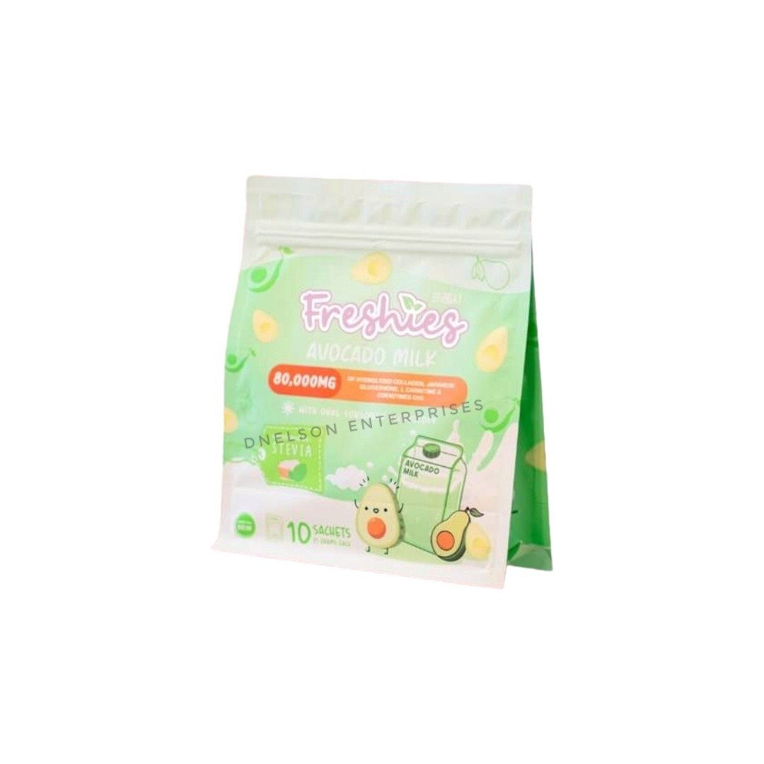 Freshies Avocado Milk by Juju Glow 10 sachets x 21g