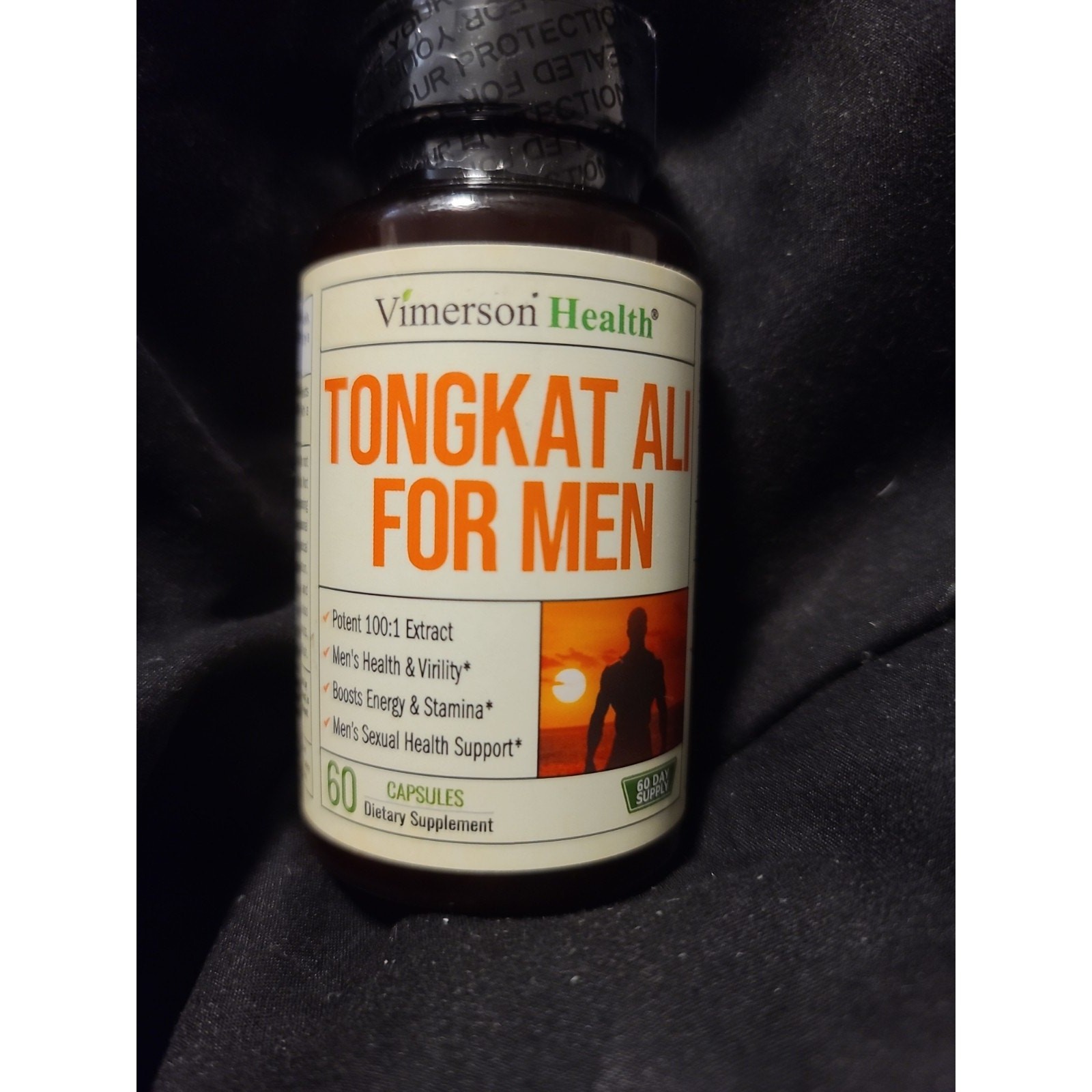Tongkat Al For Men 400mg – 60 Vegan Capsules Exp: 3/27