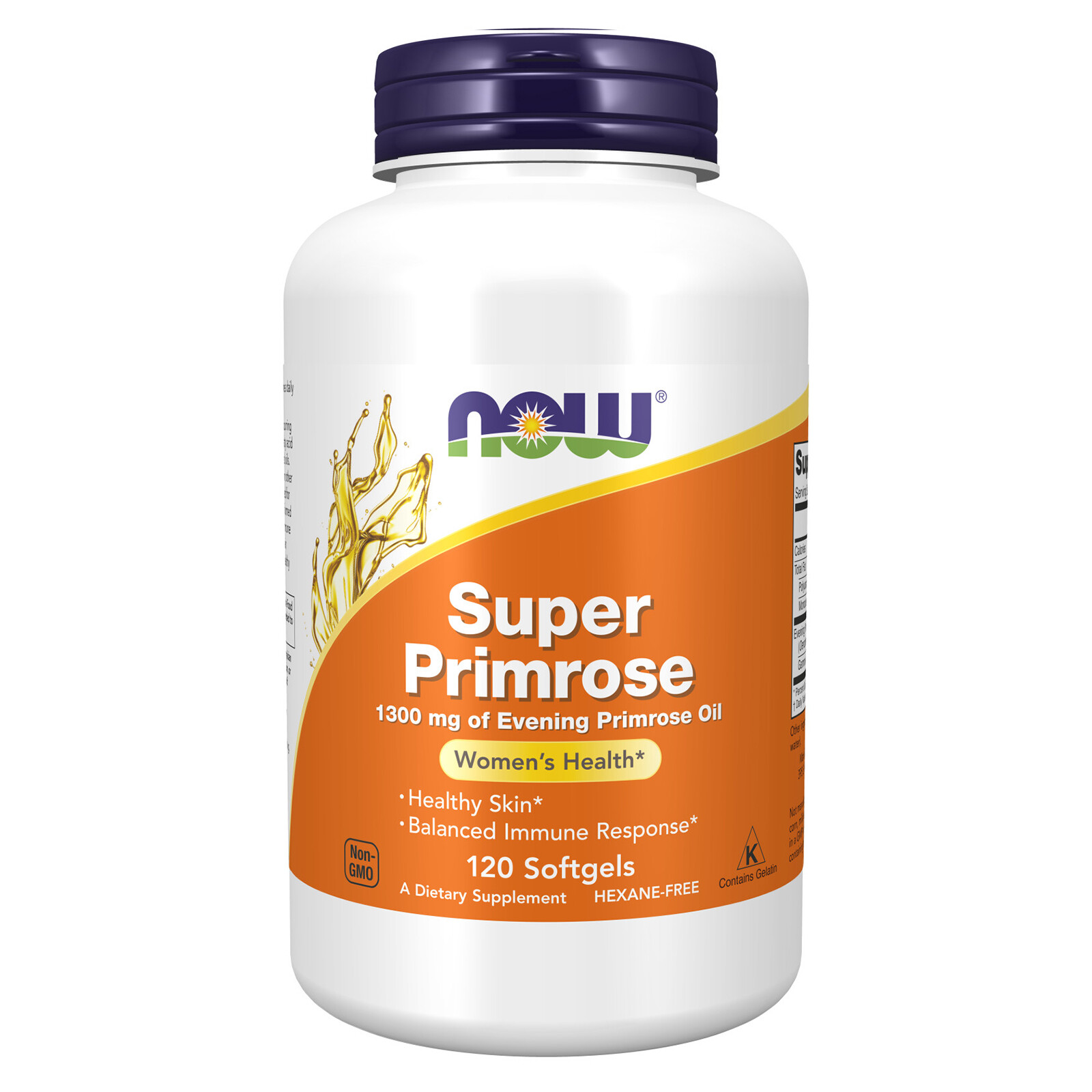 NOW FOODS Super Primrose 1300 mg – 120 Softgels