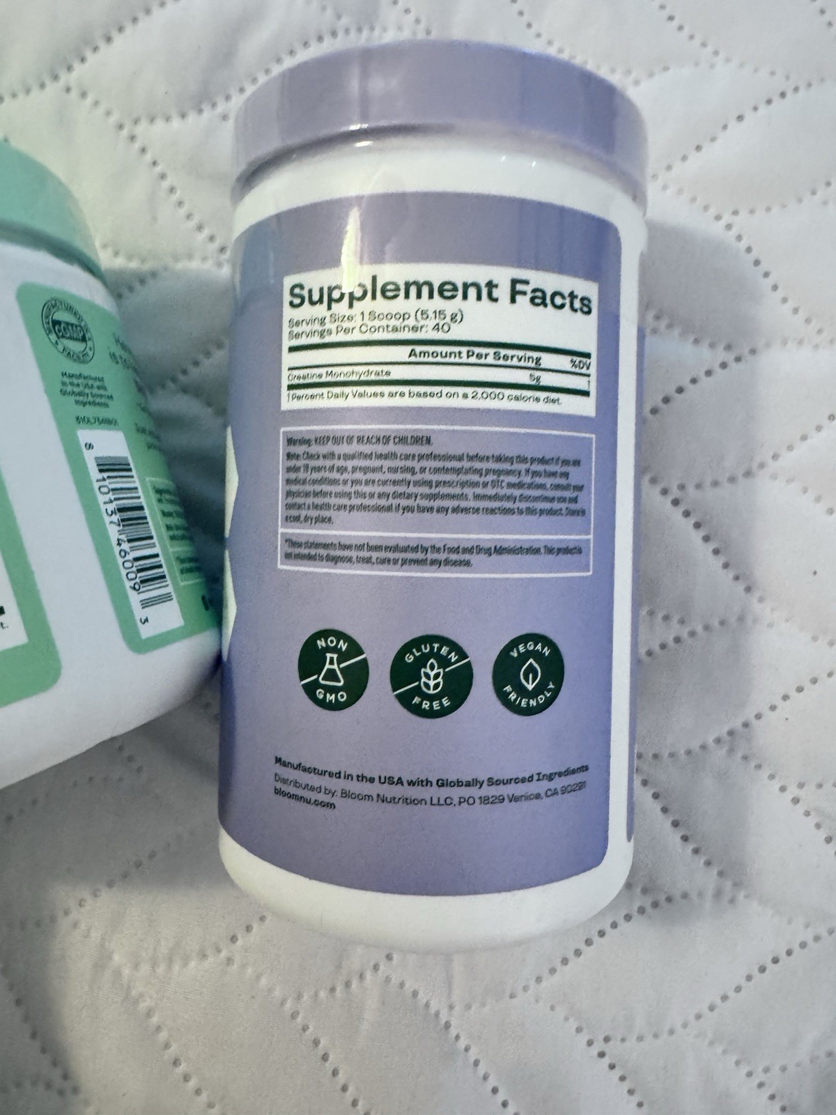 Bloom Electric Mixer + Greens & Superfoods Orange Passionfruit + Creatine