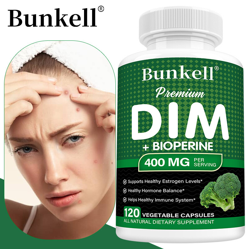 Diindolylmethane Dim 400 Mg + Black Pepper – Supports Mood Hormone Balance
