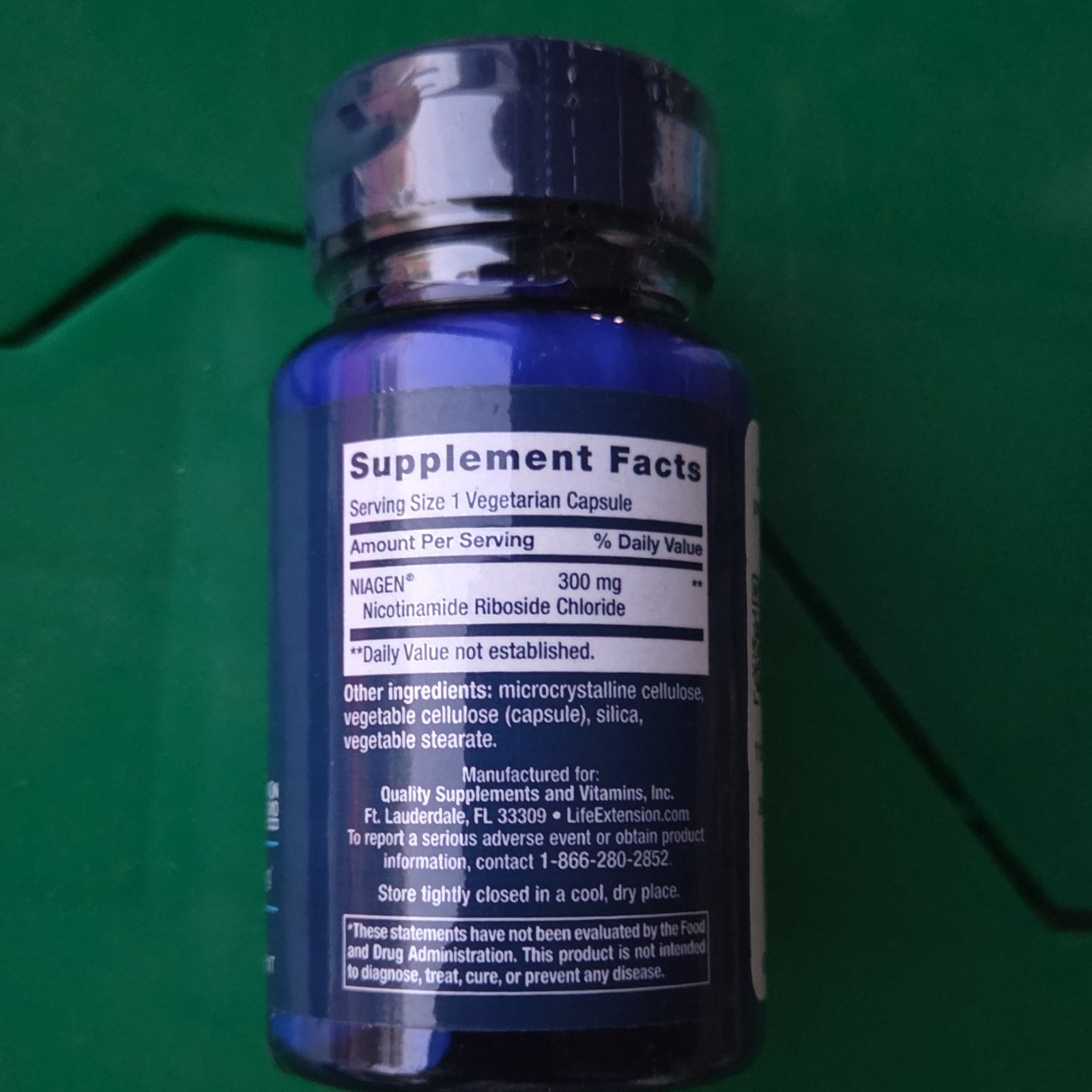 Life Extension NAD+ Cell Regenerator 300mg 30 Vegetarian Capsules Exp 11/2027