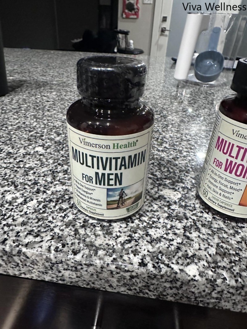 Multivitamin Men’s Methylation Daily & Capsules B12AD C Zinc Magnesium Efficient