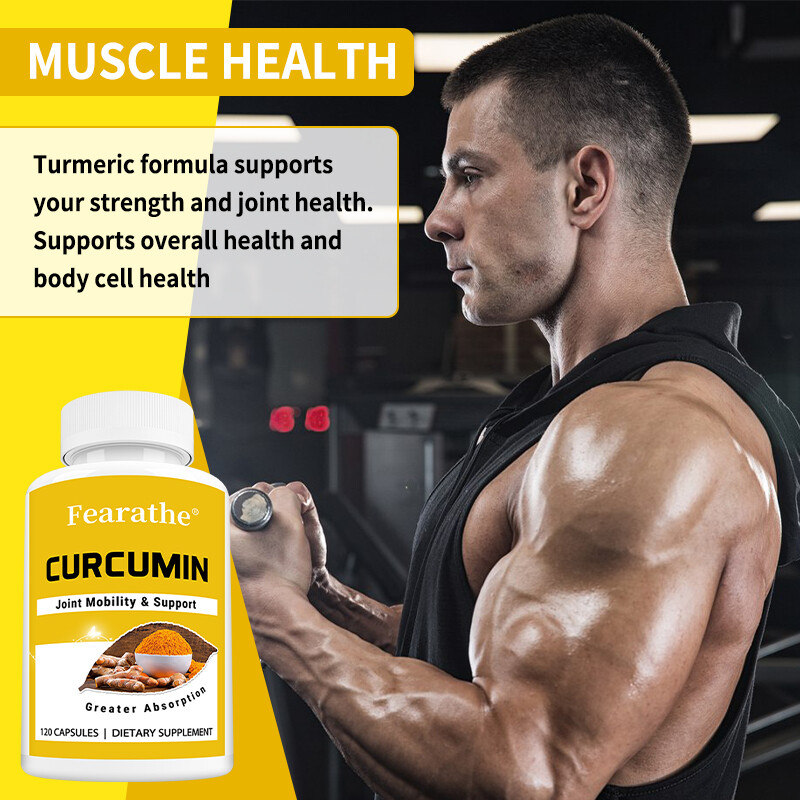 Turmeric Curcumin Capsules 500mg Per Serving Anti Inflammatory Antioxidant