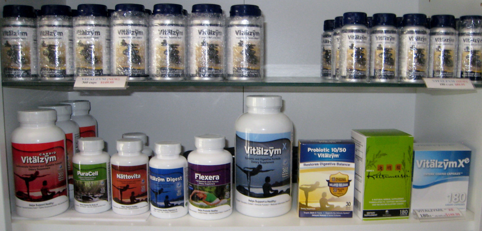 VITALZYM, 360 Gel Caps ”FREE CD”,Systemic Enzymes, FIBROIDS,JOINT PAIN E-MAIL US