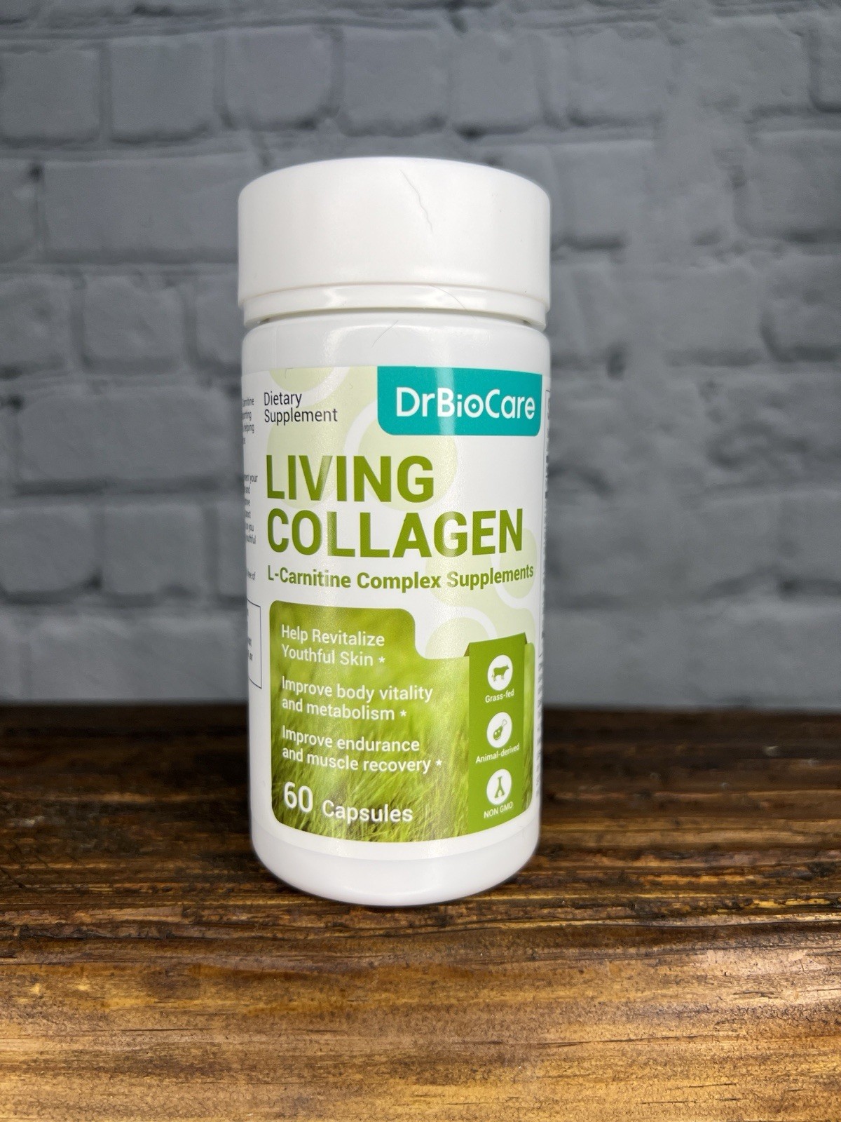 DrBioCare Collagen & L-Carnitine Complex Capsules – 60 count
