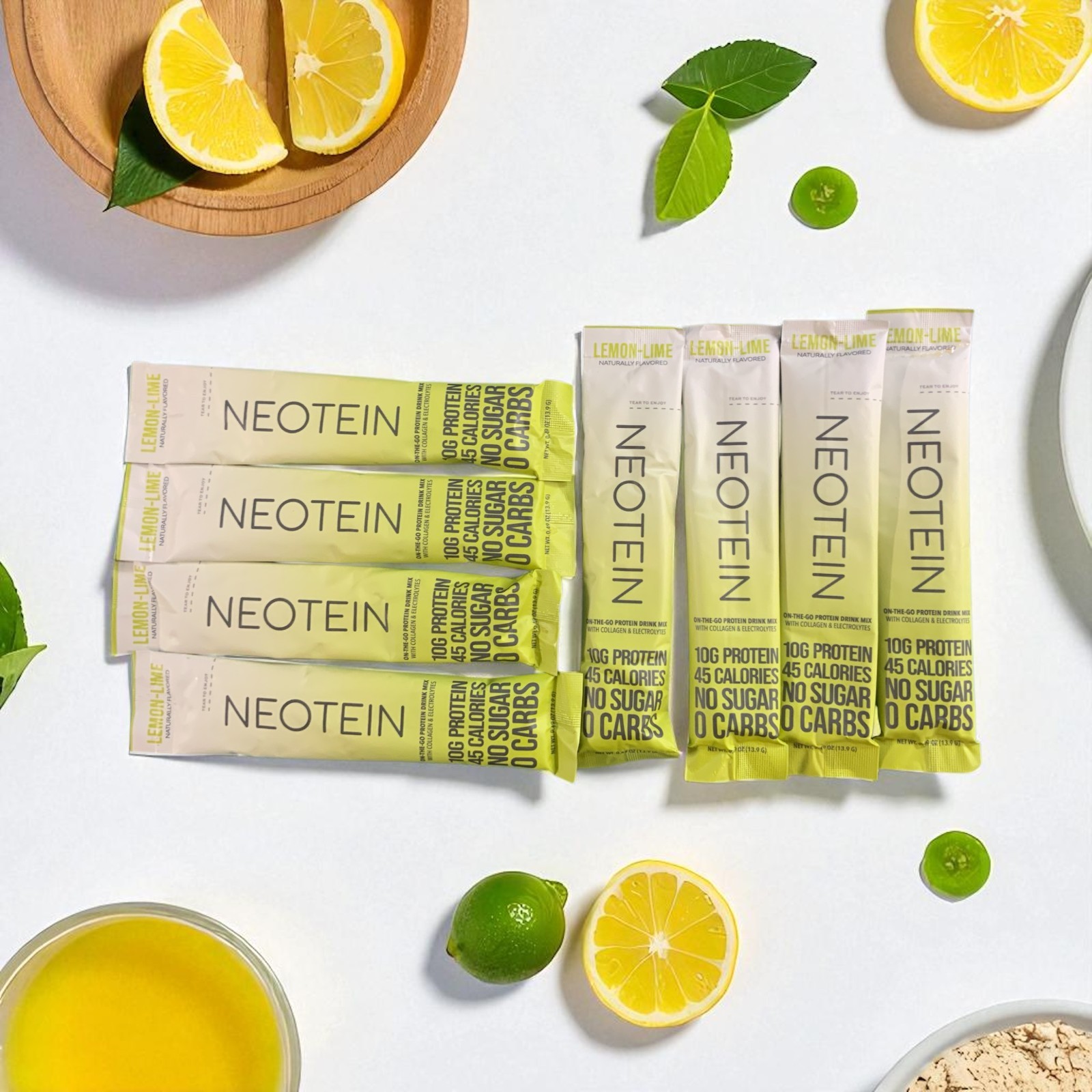 NEOTEIN Protein Drink Mix with Collagen & Electrolytes ~ 1 single serving stick