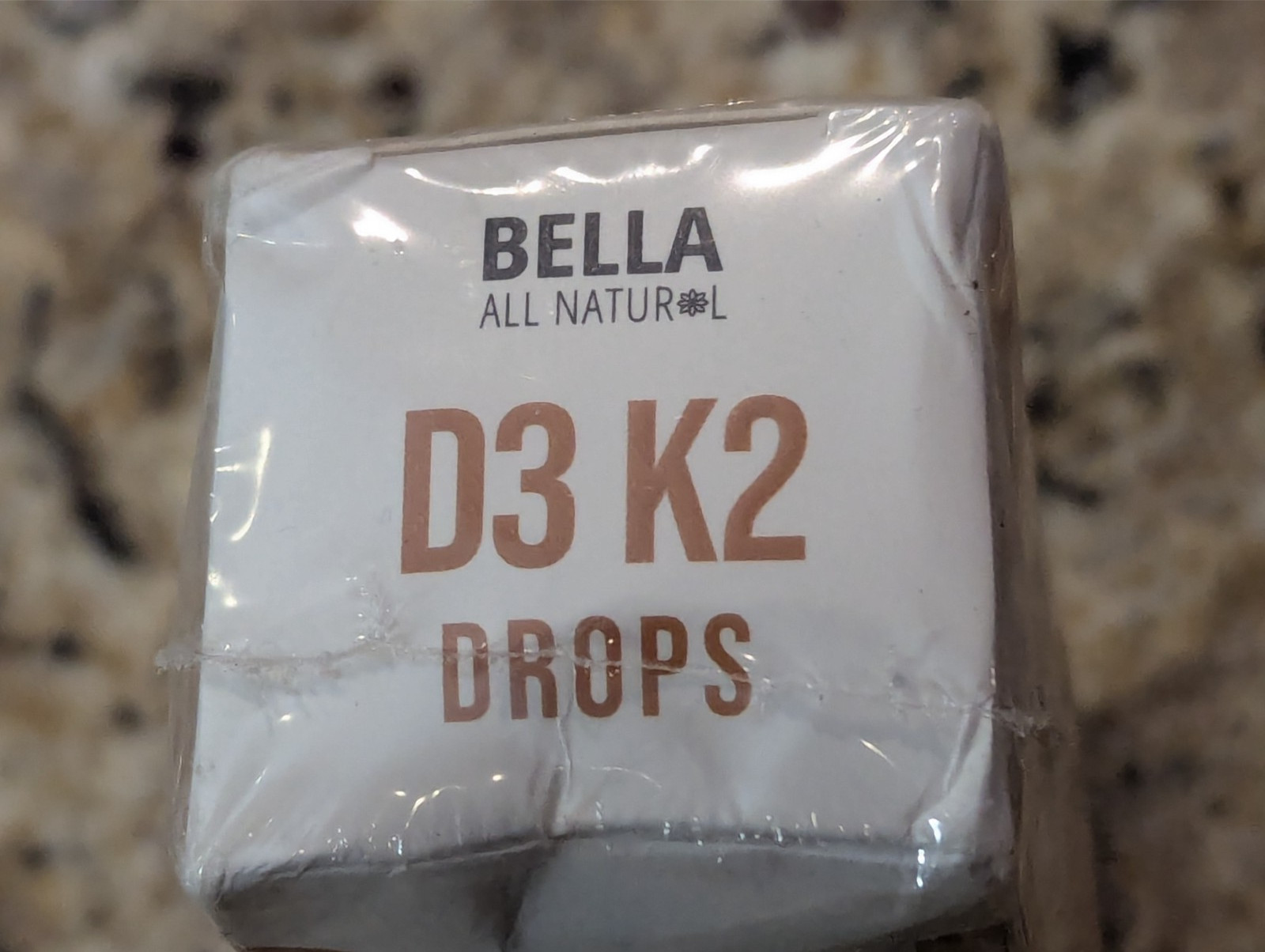 Bella All Natural D3 K2 Drops Organic Omega 3 MCT Oil Liquid 1.7 oz exp: 08/2027