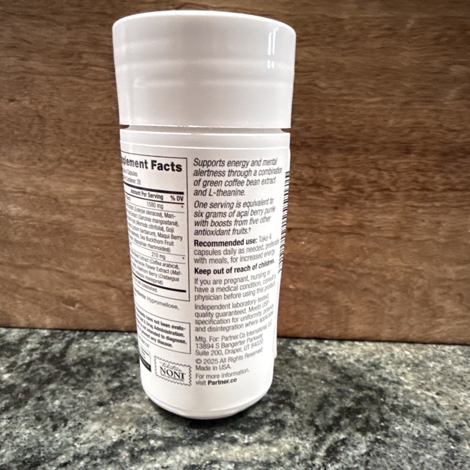 Nutrifii Rejuveniix Dietary Supplement Capsules Energy & Mental Focus 112 Count