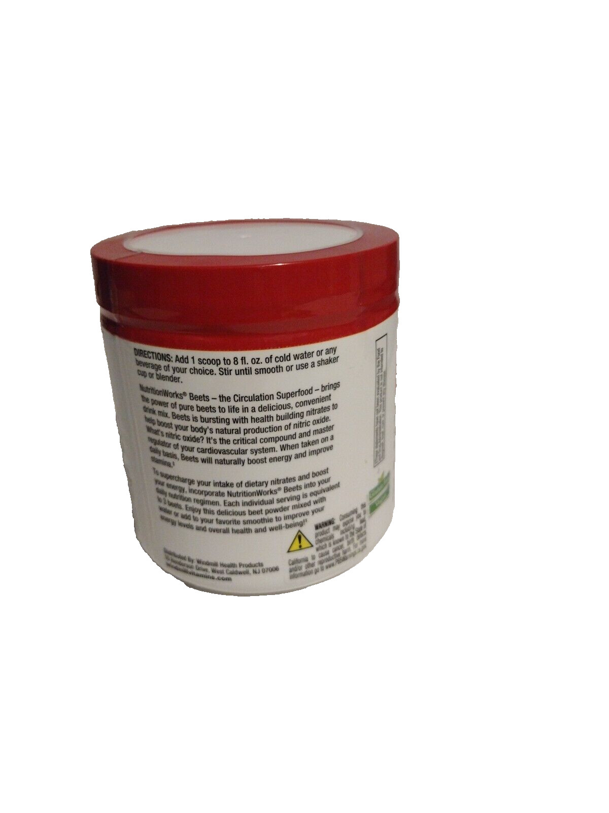 NUTRITIONWORKS Beets Circulation Super Food Dietary Supplement 20 Servings 200 g