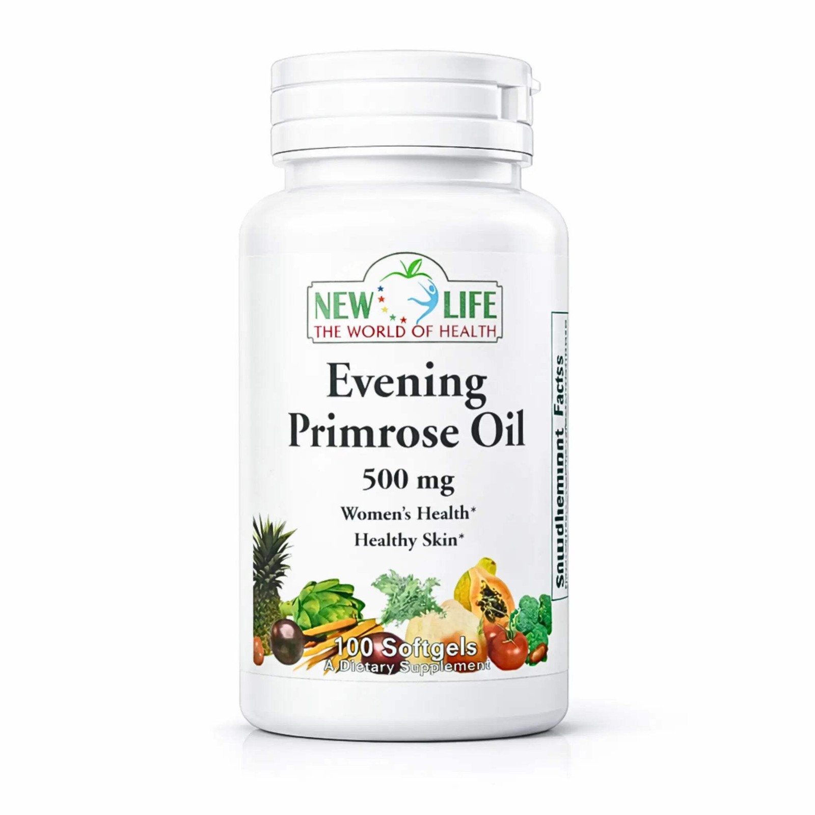 New Life Evening Primrose Oil 500mg, Women’s Health, 100 Softgels