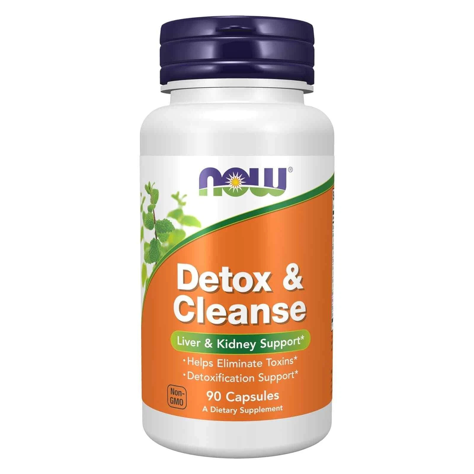 Detox Cleanse – 90 Capsules, Liver and Kidney Support, Eliminate Toxins