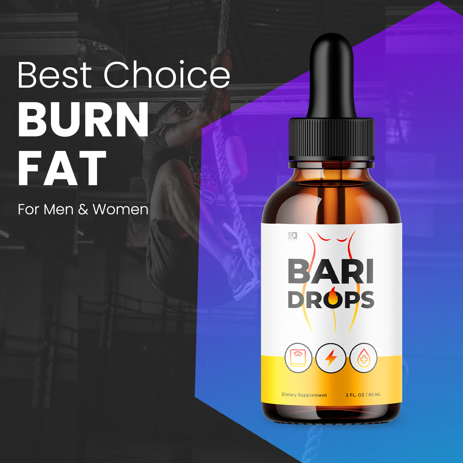 Bari Drops – Natural Wellness Support Supplement (3 Pack)