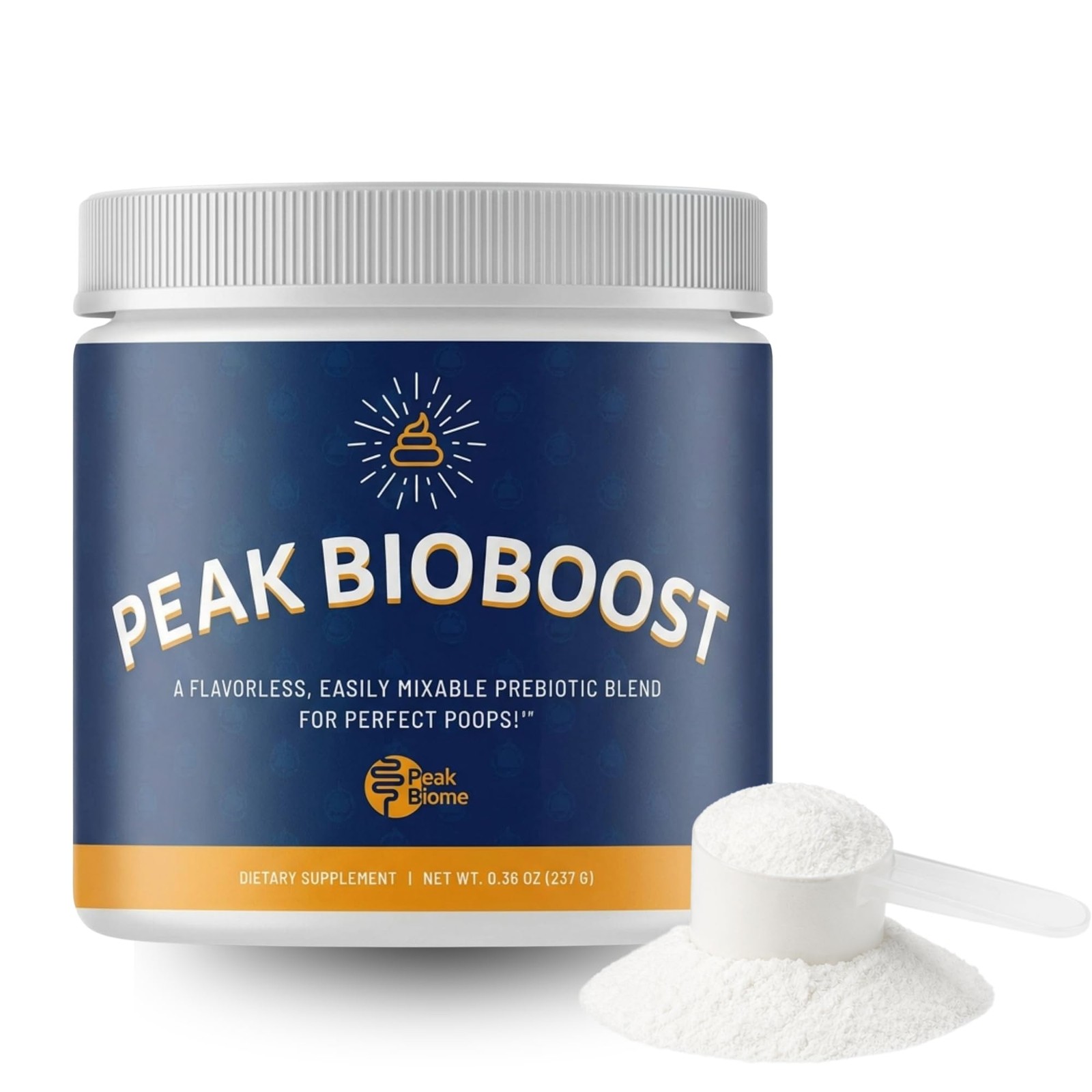 Peak Biome BioBoost – Prebiotic Fiber Supplement 3.28 Pound (Pack of 1)