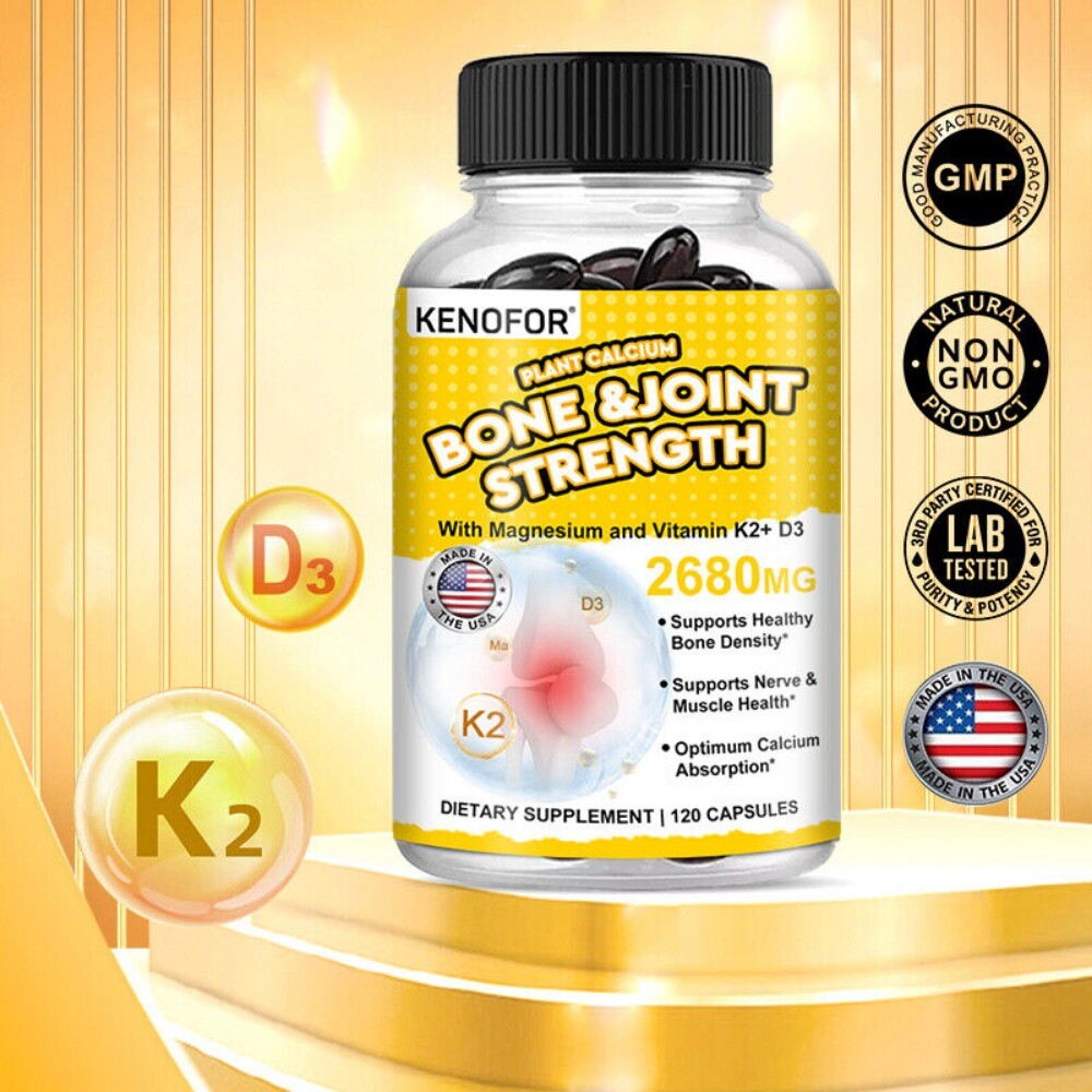 Glucosamine Chondroitin With Vitamin D3 & K2 Joint Support 2680mg 120 Capsules