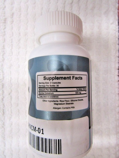 WHOLESALE HEALTH~~COLOSTRUM DIETARY SUPPLEMENT~~60 CAPSULES 101