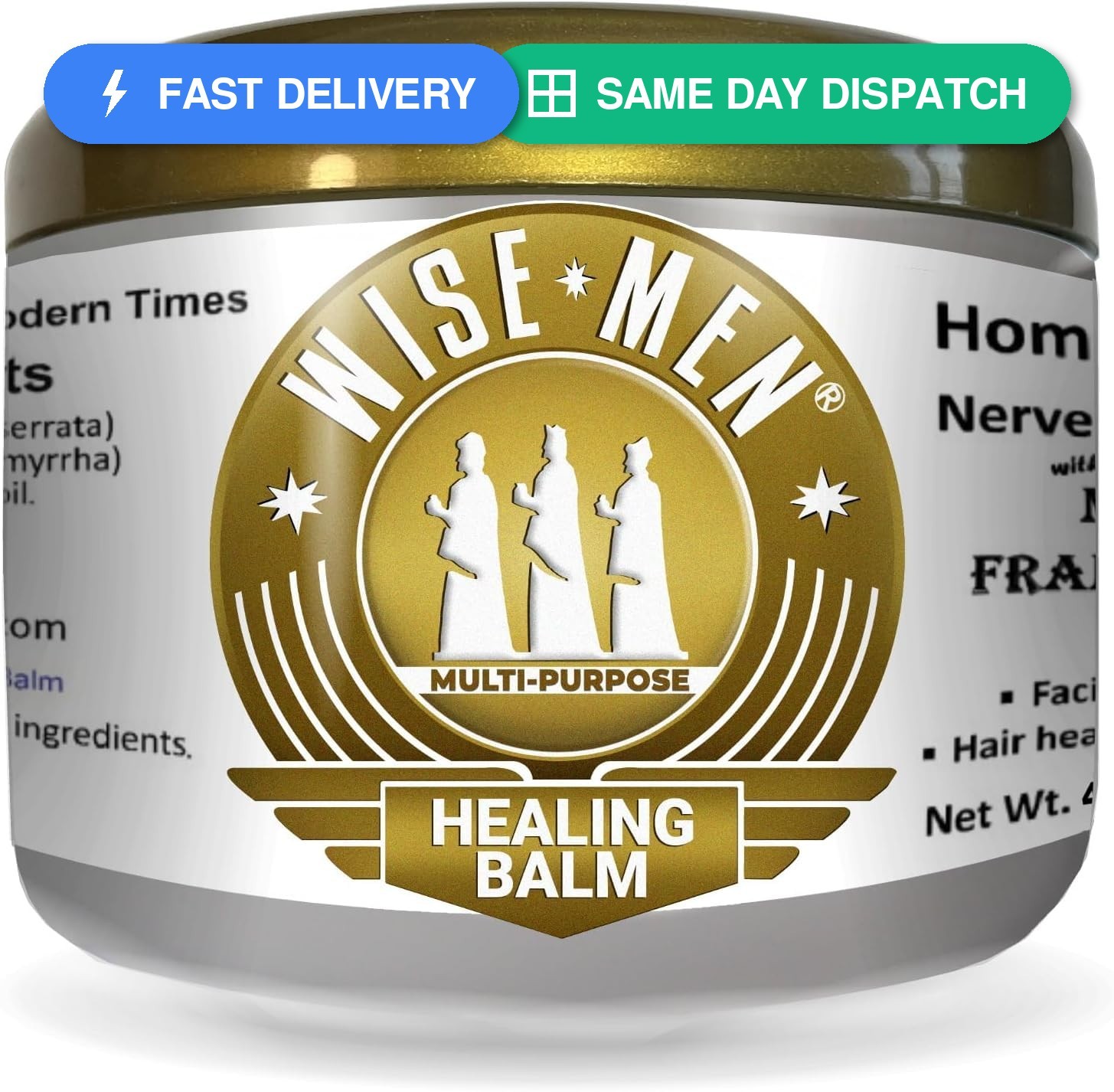 Wise Men Healing Balm with Myrrh and Frankincense Essential Oils for…