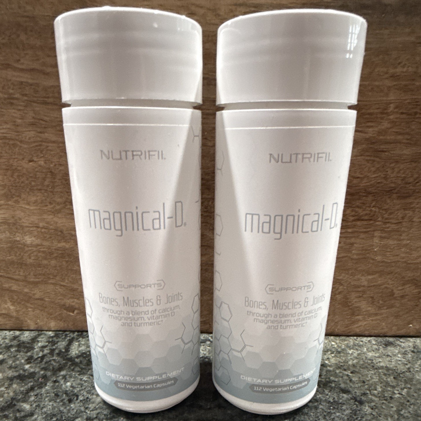 2 bottles Magnical-D Bone & Joint by Health Calcium Magnesium Vit D 112 Veg Caps