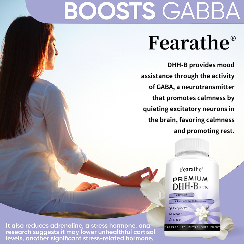 Premium DHH-B Plus Supplement,Promotes calmness Sleep & Relaxation,Relief Stress