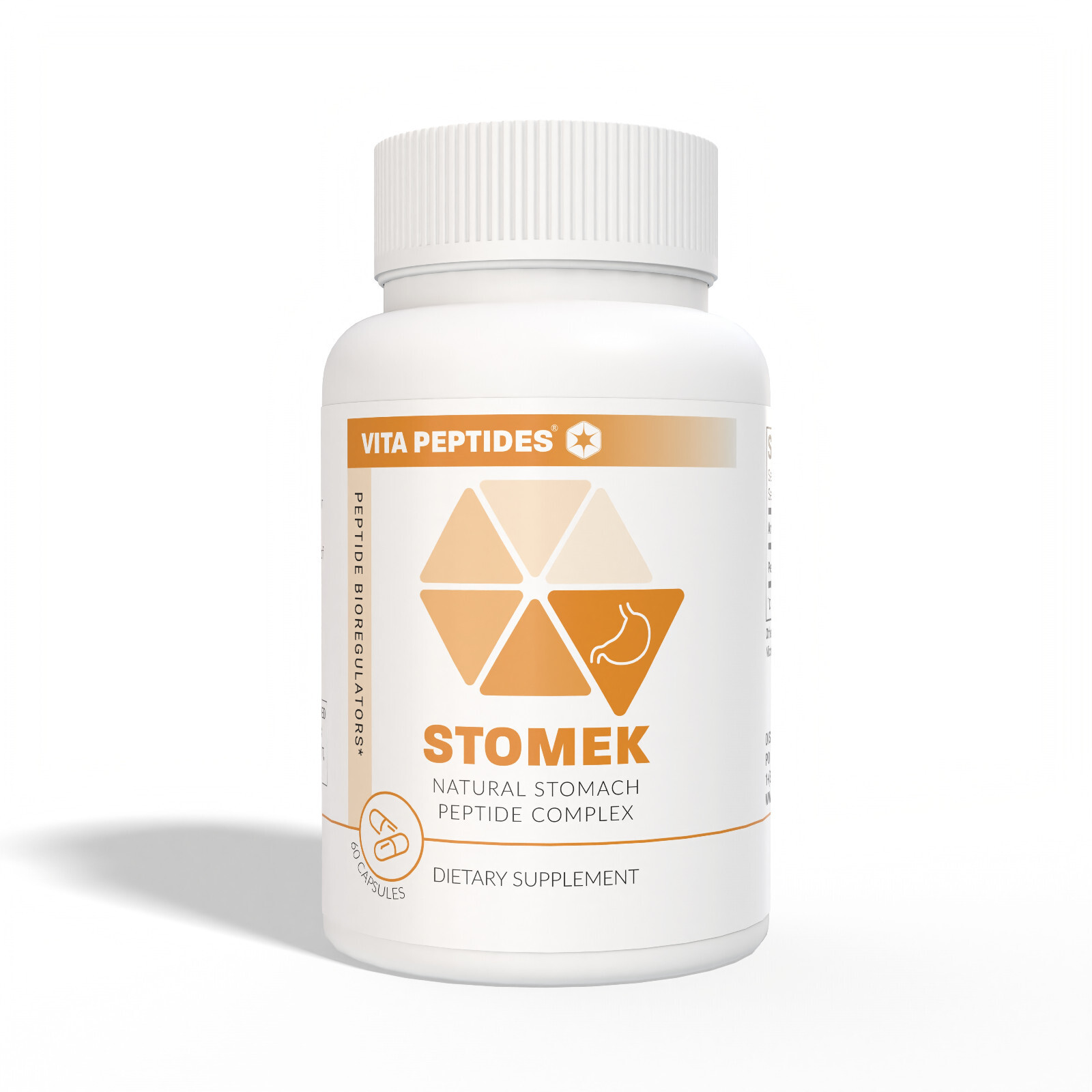 Stomek – Stomach Peptide Bioregulator 30 & 60 Capsules – Free Shipping