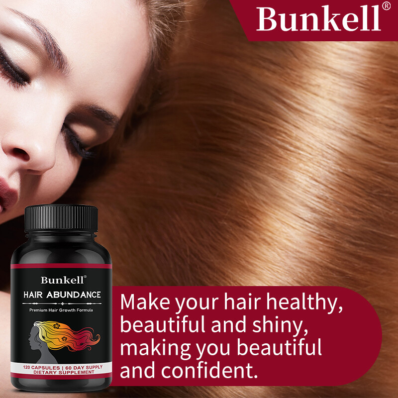 Hair Abundance | Hair Growth Vitamins for Stronger Hair, Skin & Nails