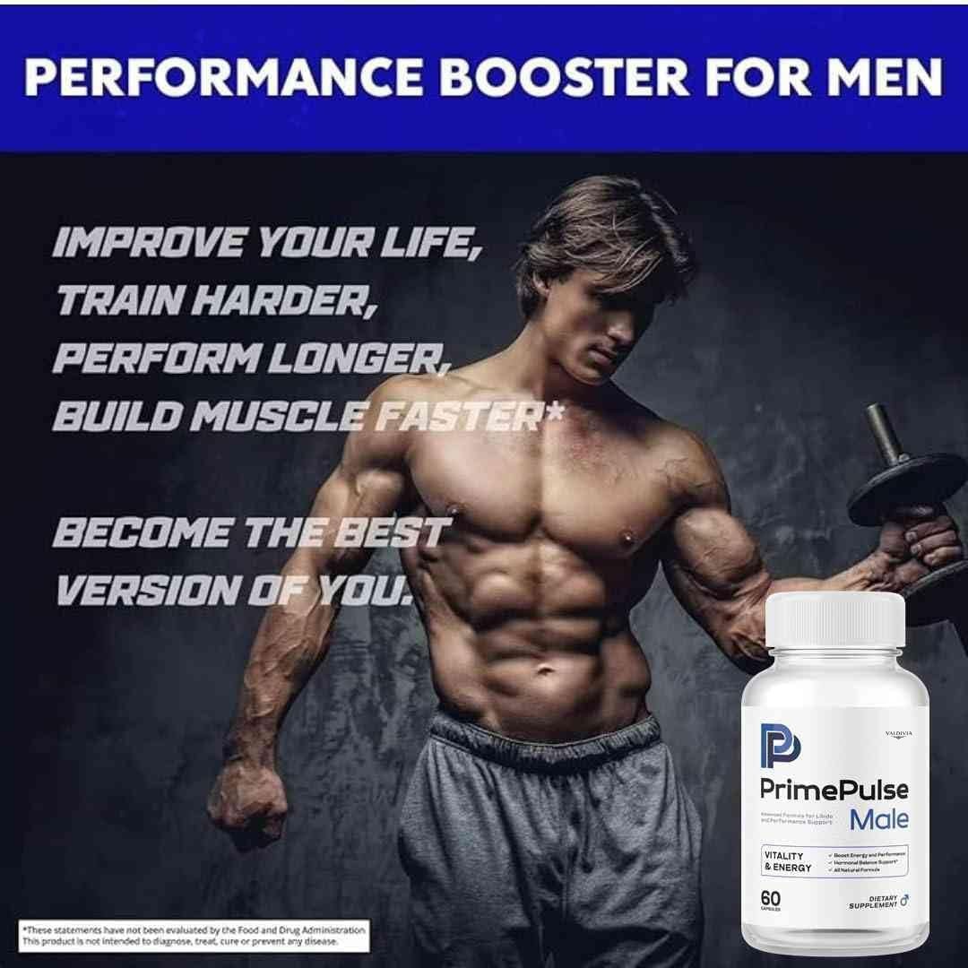 Valdivia Prime Pulse 120 Capsules 2 Pack Men’s Health Supplement Made in USA