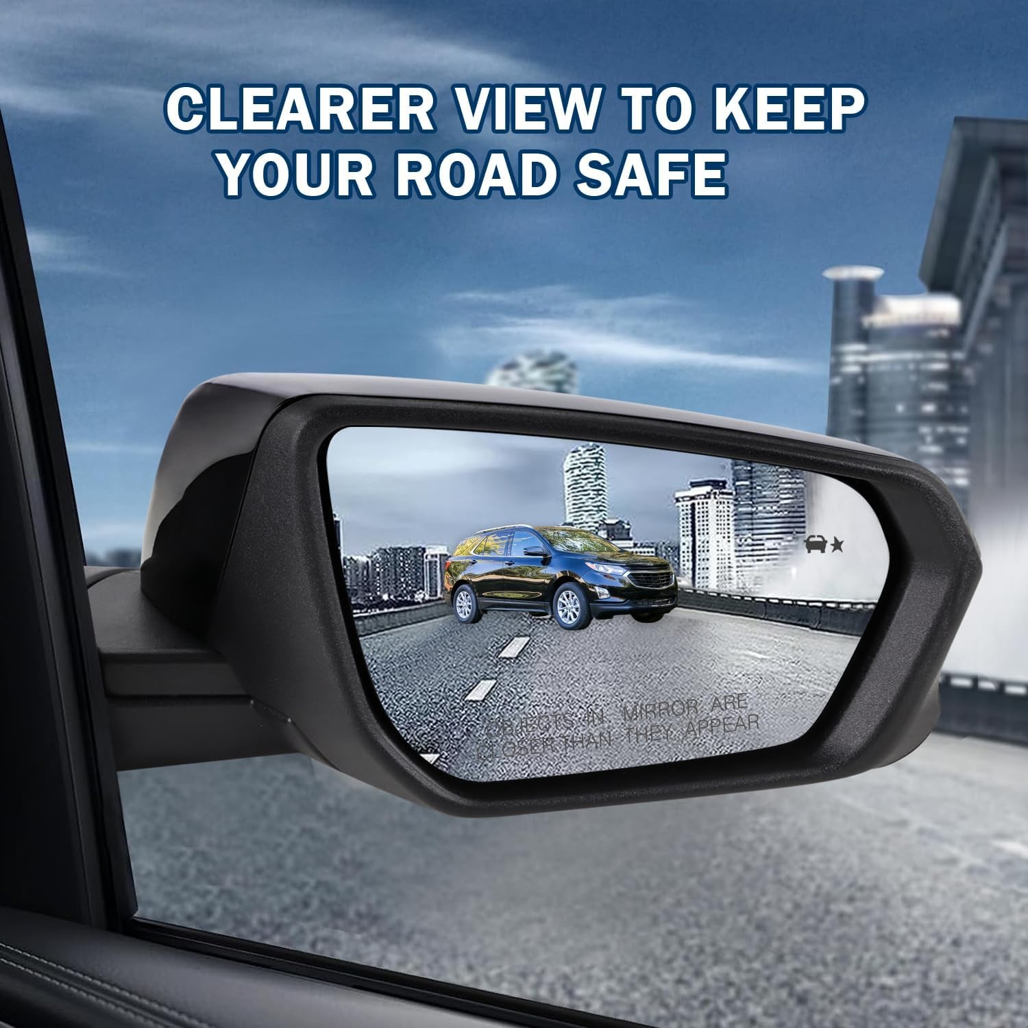 Right Passenger Side Mirror Compatible with 2018 2019 2020 2021 2022 2023 2024 C