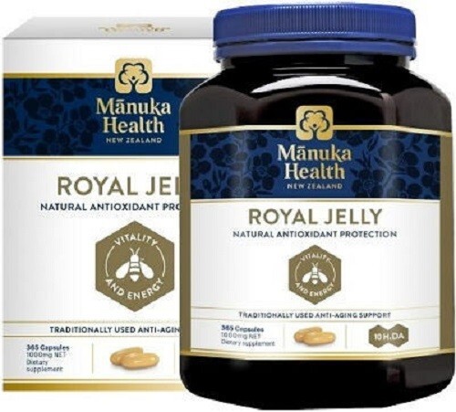 Manuka Health Royal Jelly Capsules 365 – NEW ZEALAND made