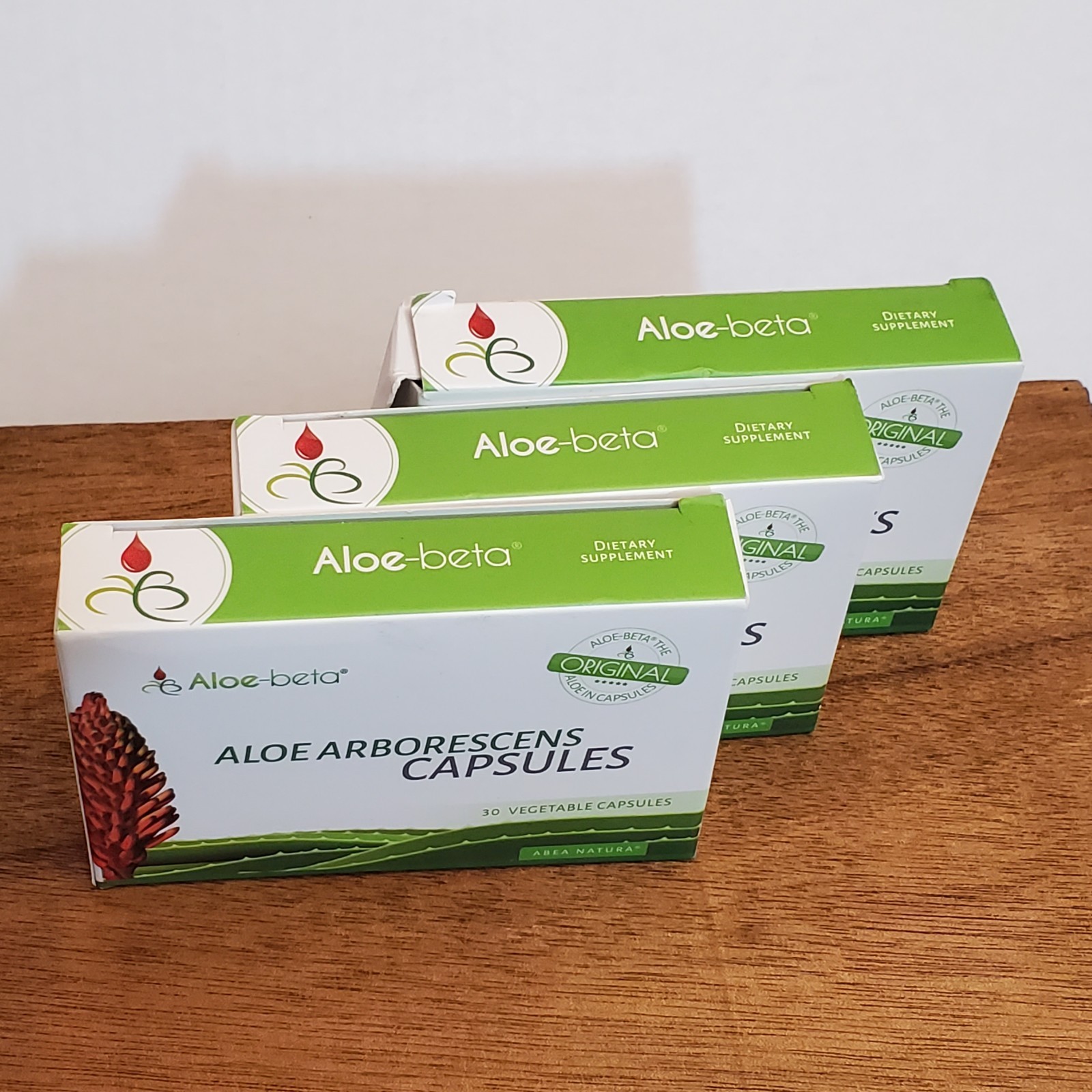 ALOE BETA 30 Capsules ALOE ARBORESCENS 12/2027 Abea Natural Health Supplement