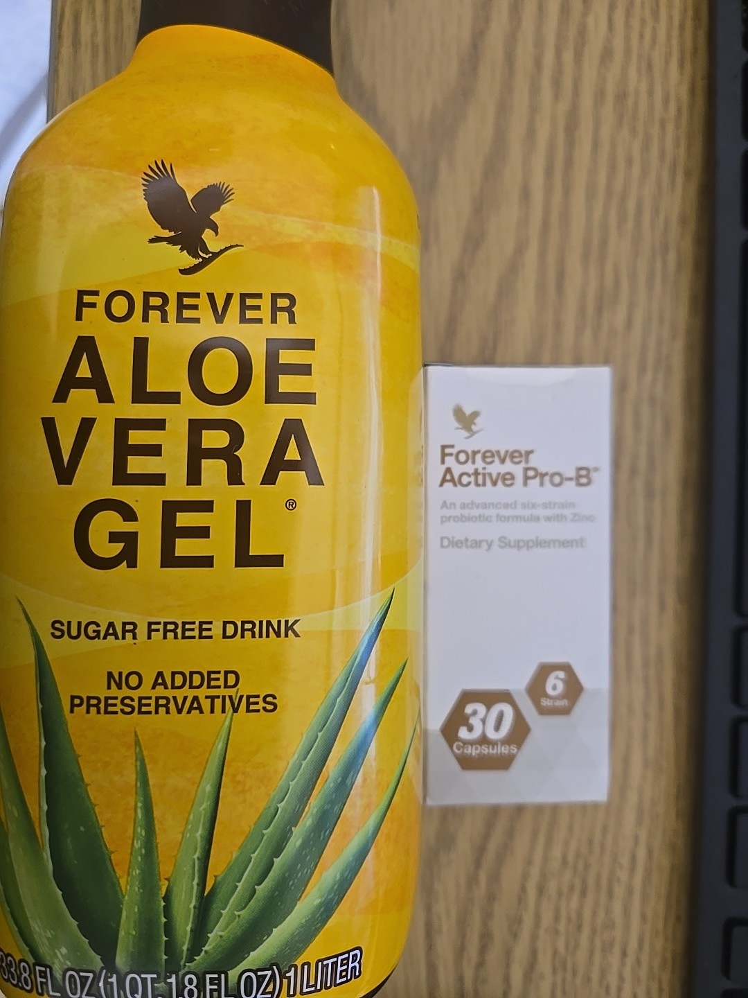 Forever Aloe Vera Gel Drink And Forever Active Pro B Combo Pack