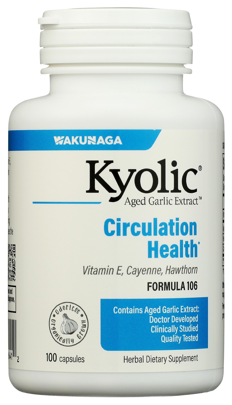 Kyolic Formula 106 Herbal Dietary Supplement Aged Garlic Extract 100 1 Pack