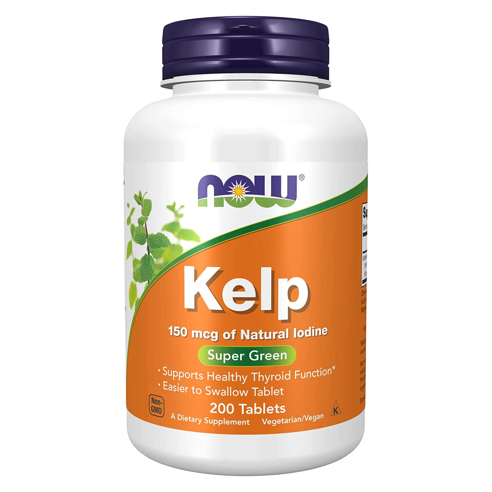 NOW FOODS Kelp 150 mcg 200 Tablets