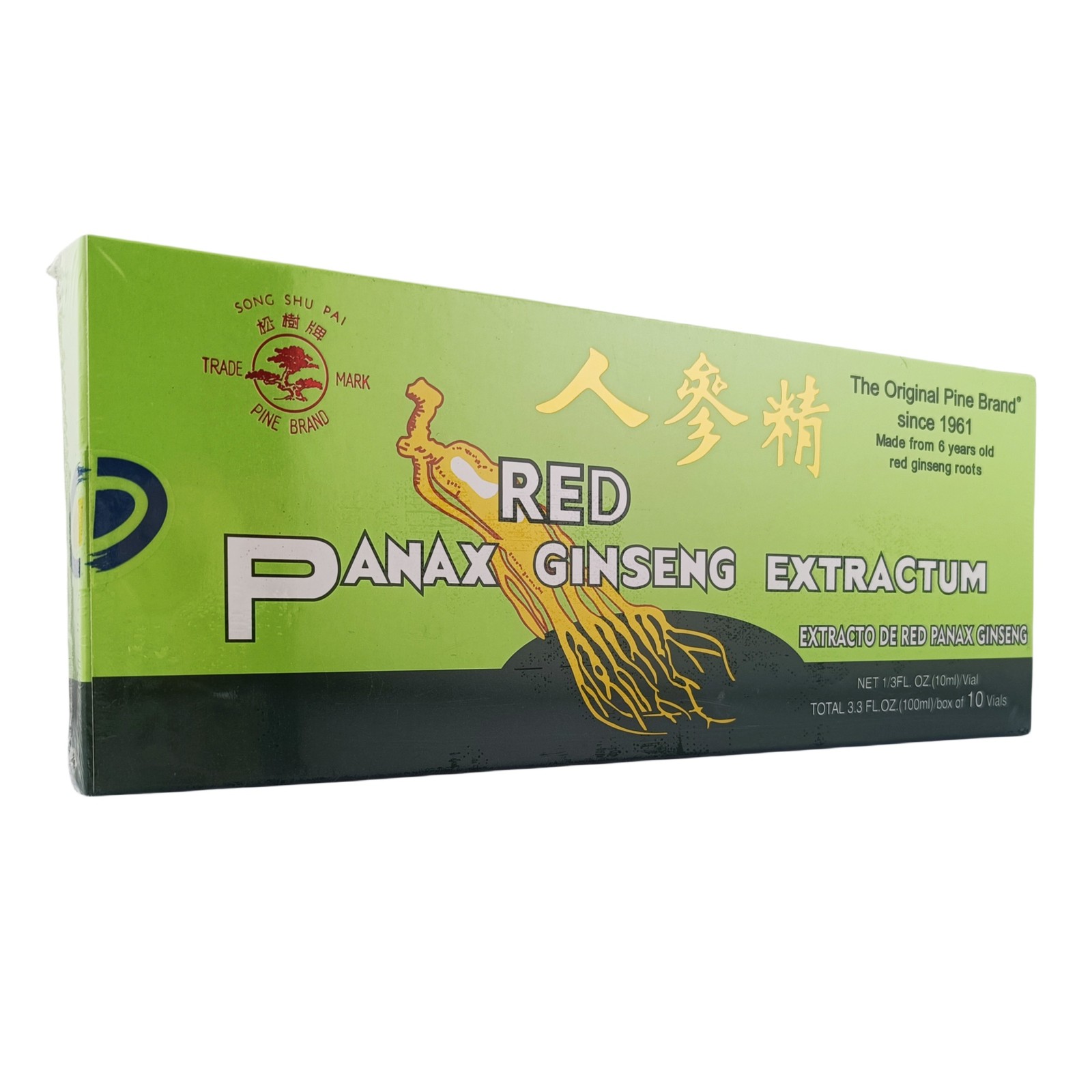Pine Brand-Red Panax Ginseng Extract with Alcohol-Ginseng Oral Liquid