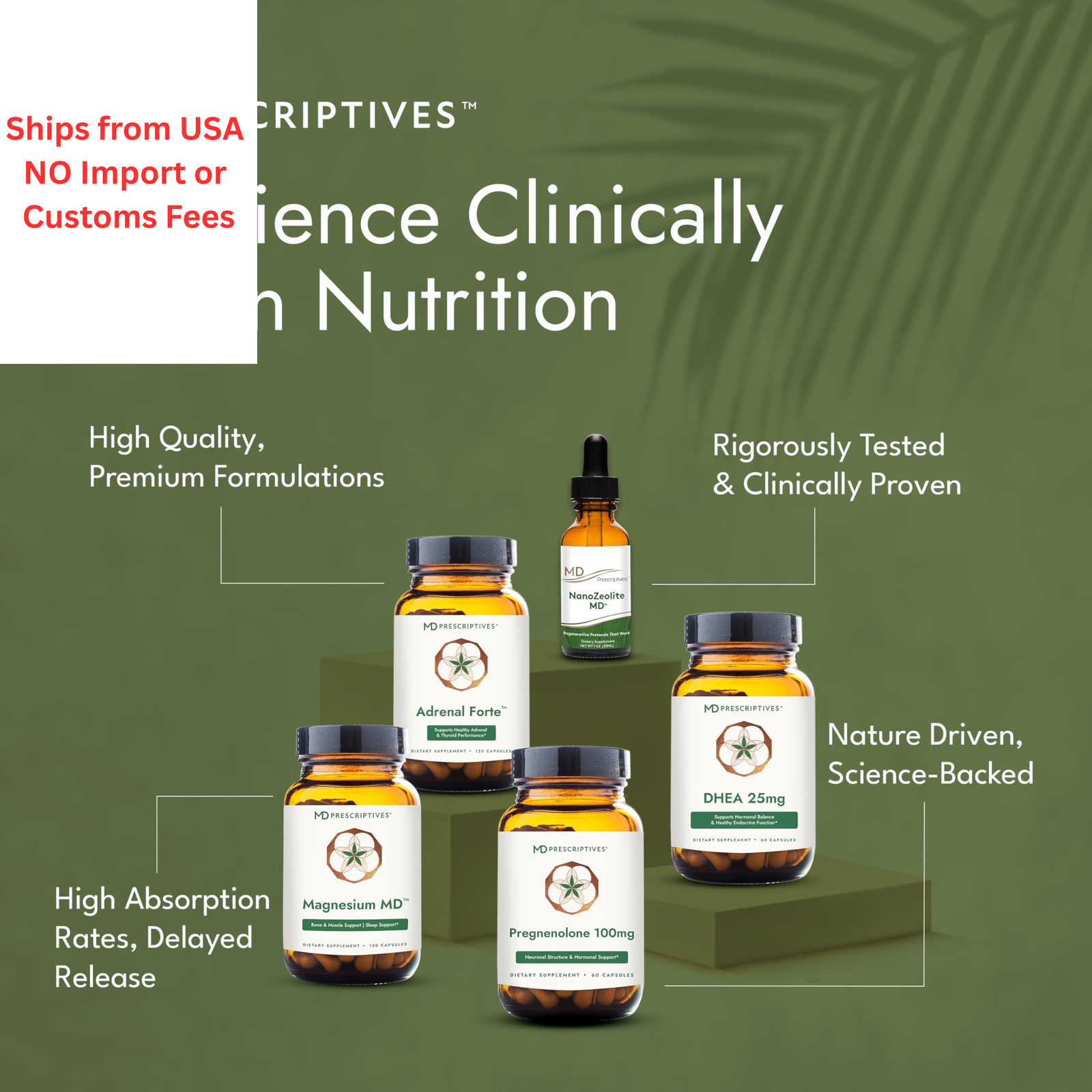 MD Prescriptives DHEA 25mg Dietary Supplement – 60 Count (Pack of 1), N/a