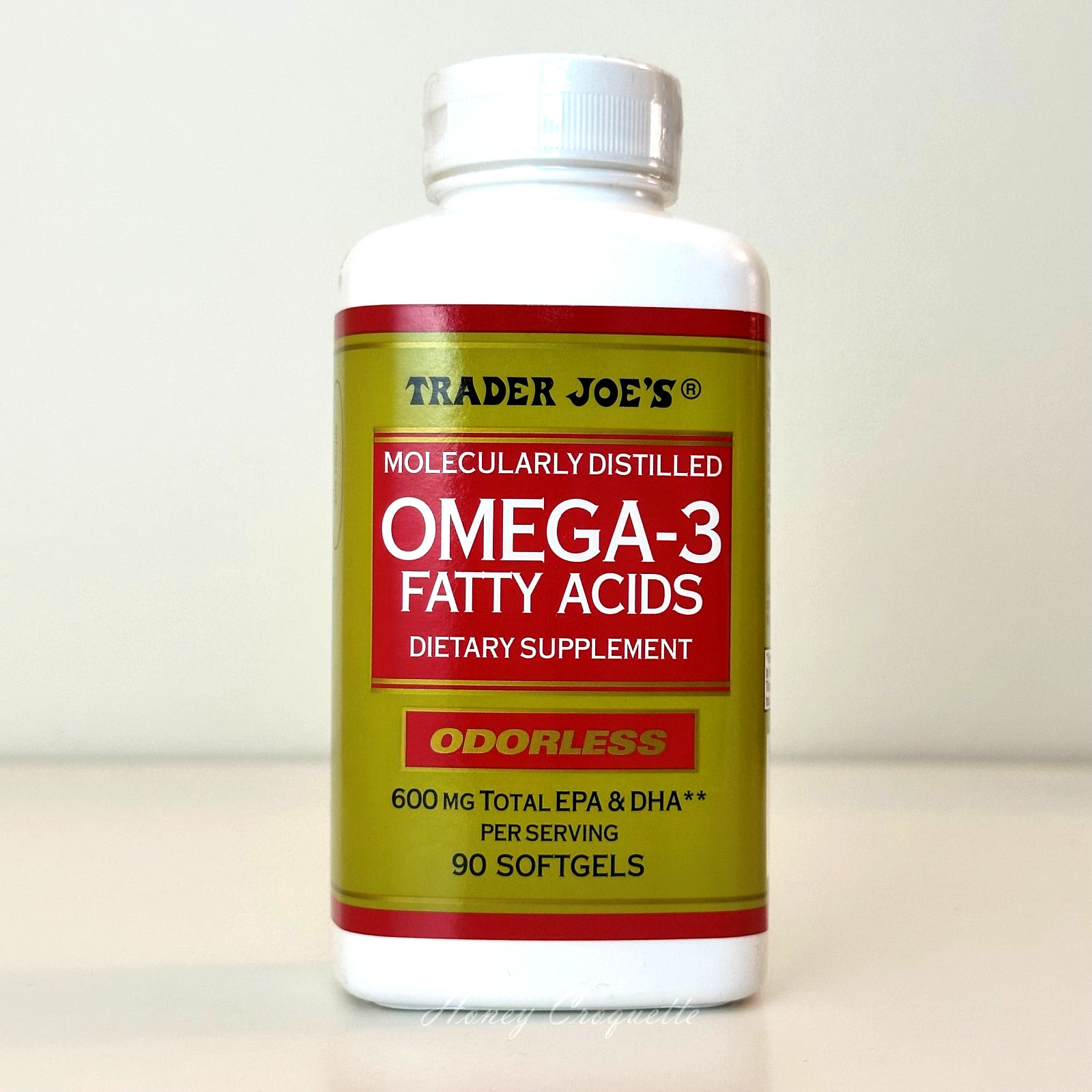 Trader Joe’s Omega-3 Fatty Acids Dietary Supplement 90 Gels