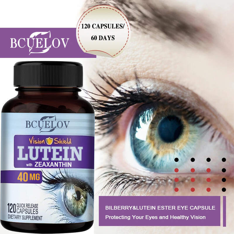 Lutein 40mg and Zeaxanthin Supplement – Premium Eye Protection Formula