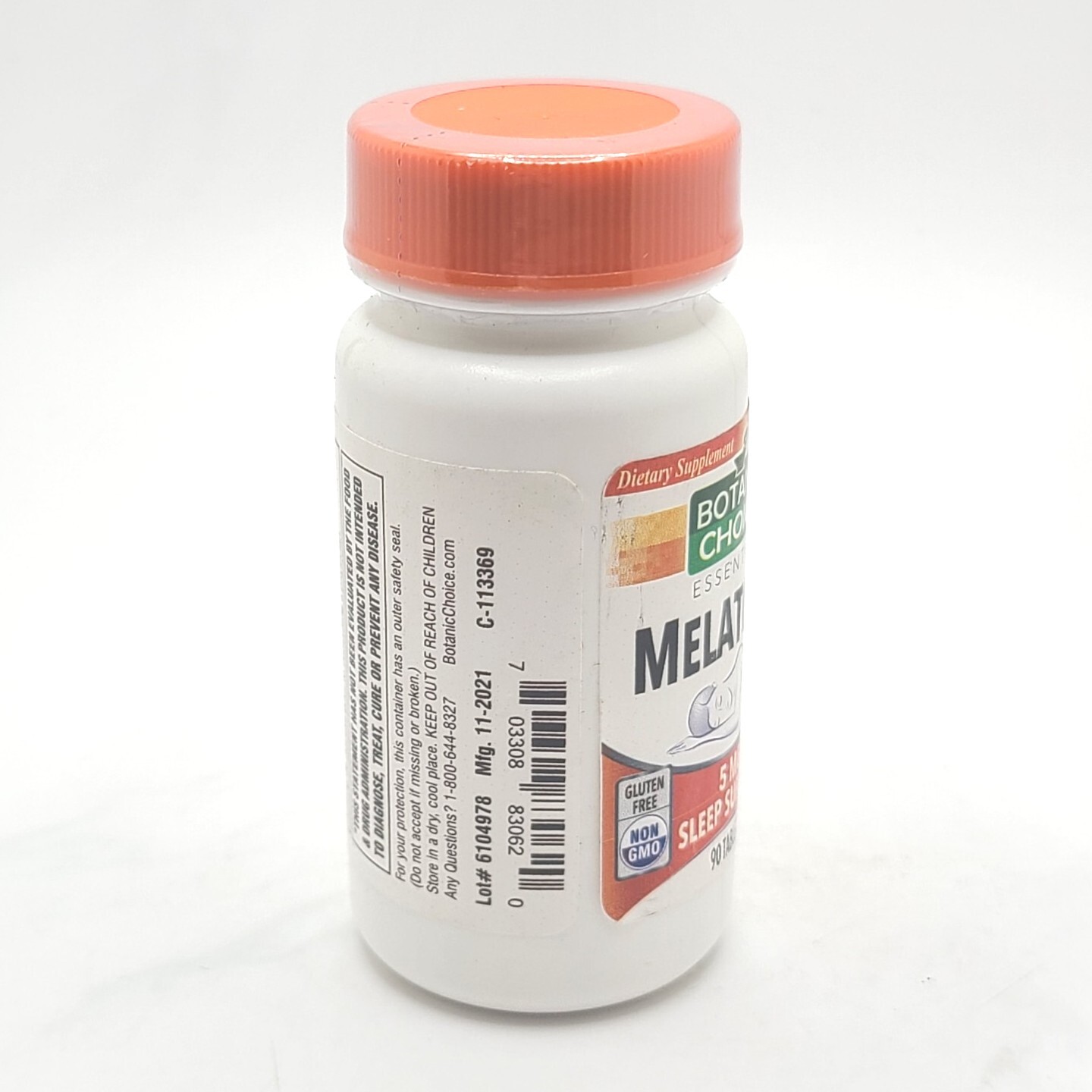 Botanic Choice Melatonin 5mg | Natural Sleep Support | 90 Tablets | New & Sealed