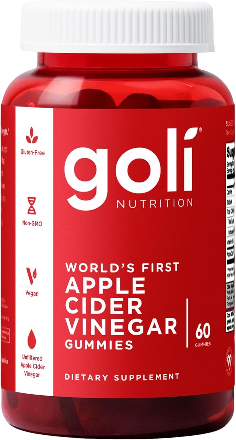 HOT-Goli Apple Cider Vinegar Gummies – Worlds First ACV Gummy with Vitamin B12