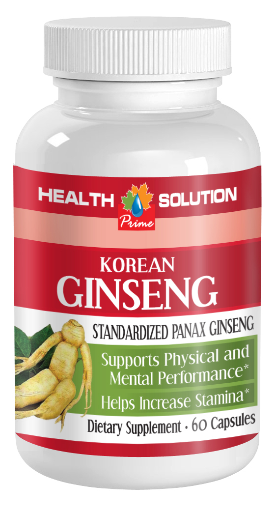 Energy Performance – KOREAN GINSENG – Reduces stress, Focus Support 1 Bottle