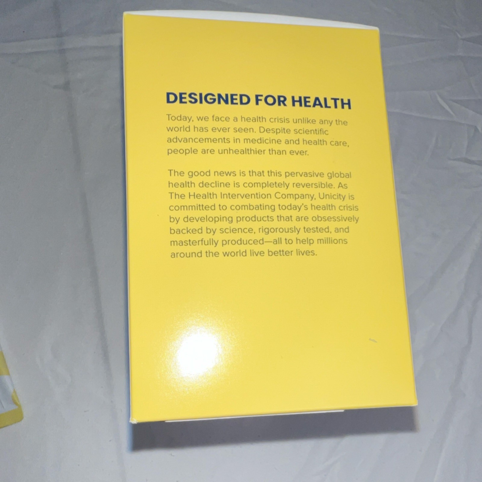 Unicity Yerba Mate Drink Mix Natural Lemon 30 Stick Packs Ultra-Concentrated