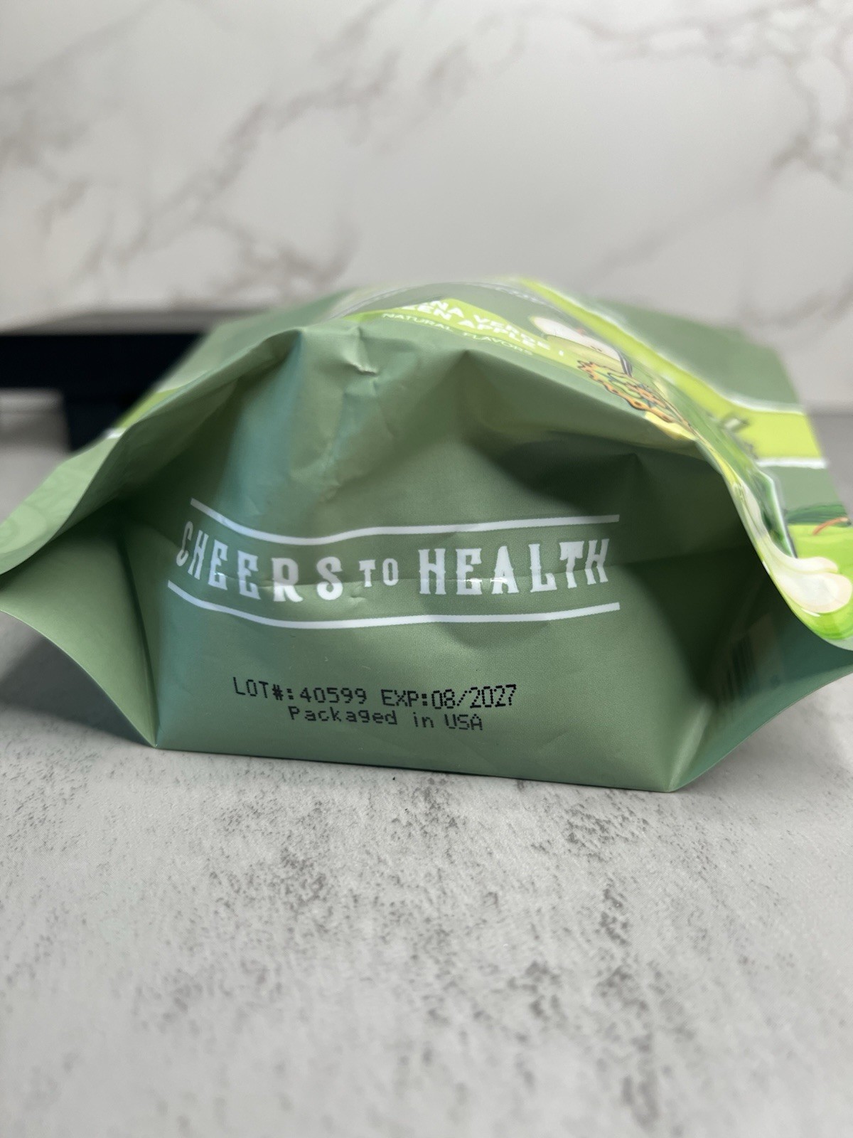 Salud Greens + Superfoods Drink Mix Green Apple 15 Sticks Vegan Exp 08/2027