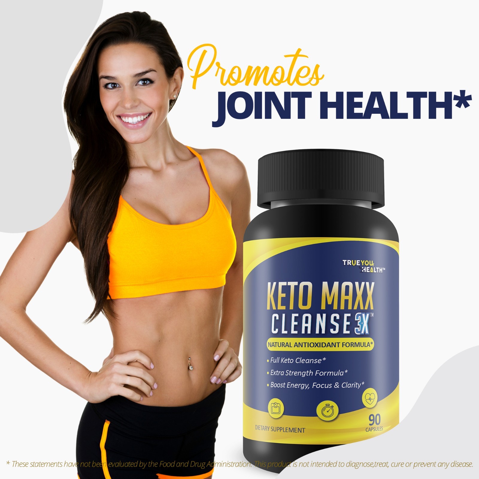 Keto Maxx Cleanse 3X – Keto Friendly Cleanser – 90 Day Supply – Cleanse & Detox
