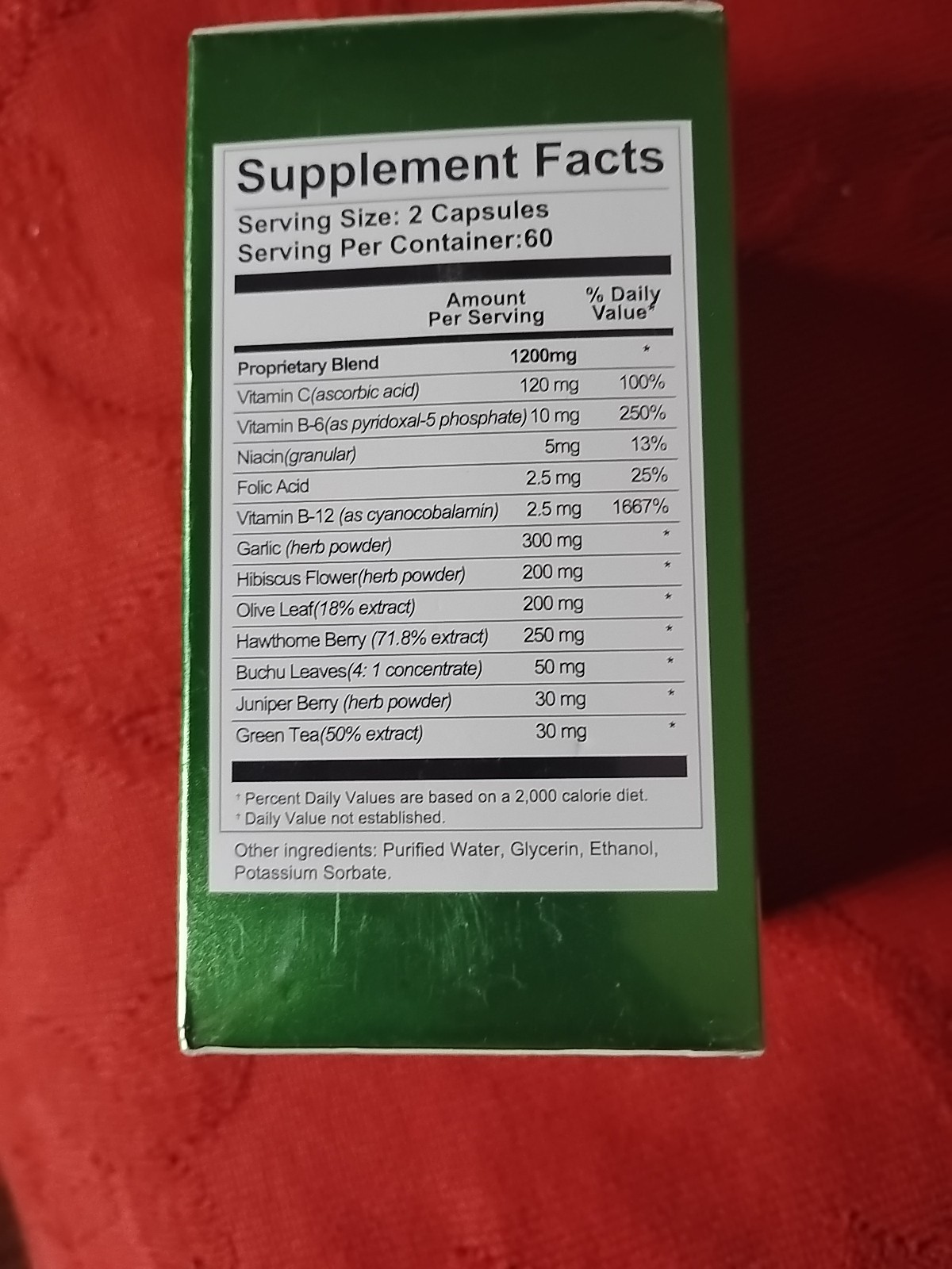 Love Life Supplements Tinnitus Support for Ringing Ears 120 Capsules Exp 03/2028
