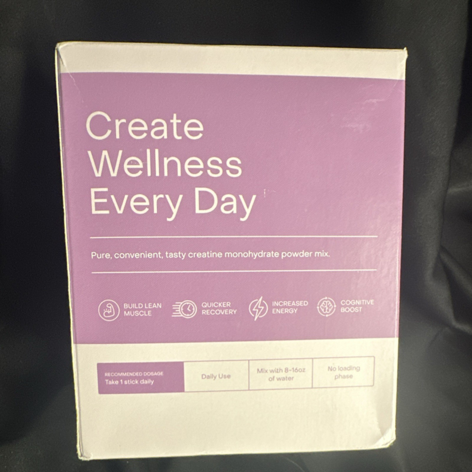 Create Wellness Creatine Monohydrate Mixed Berry 30 Packs Non-GMO Gluten-Free