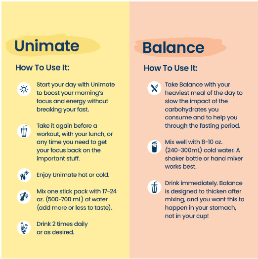 Authentic Feel Great Combo – Orange Balance 10 pk and Unimate Lemon 6 pk
