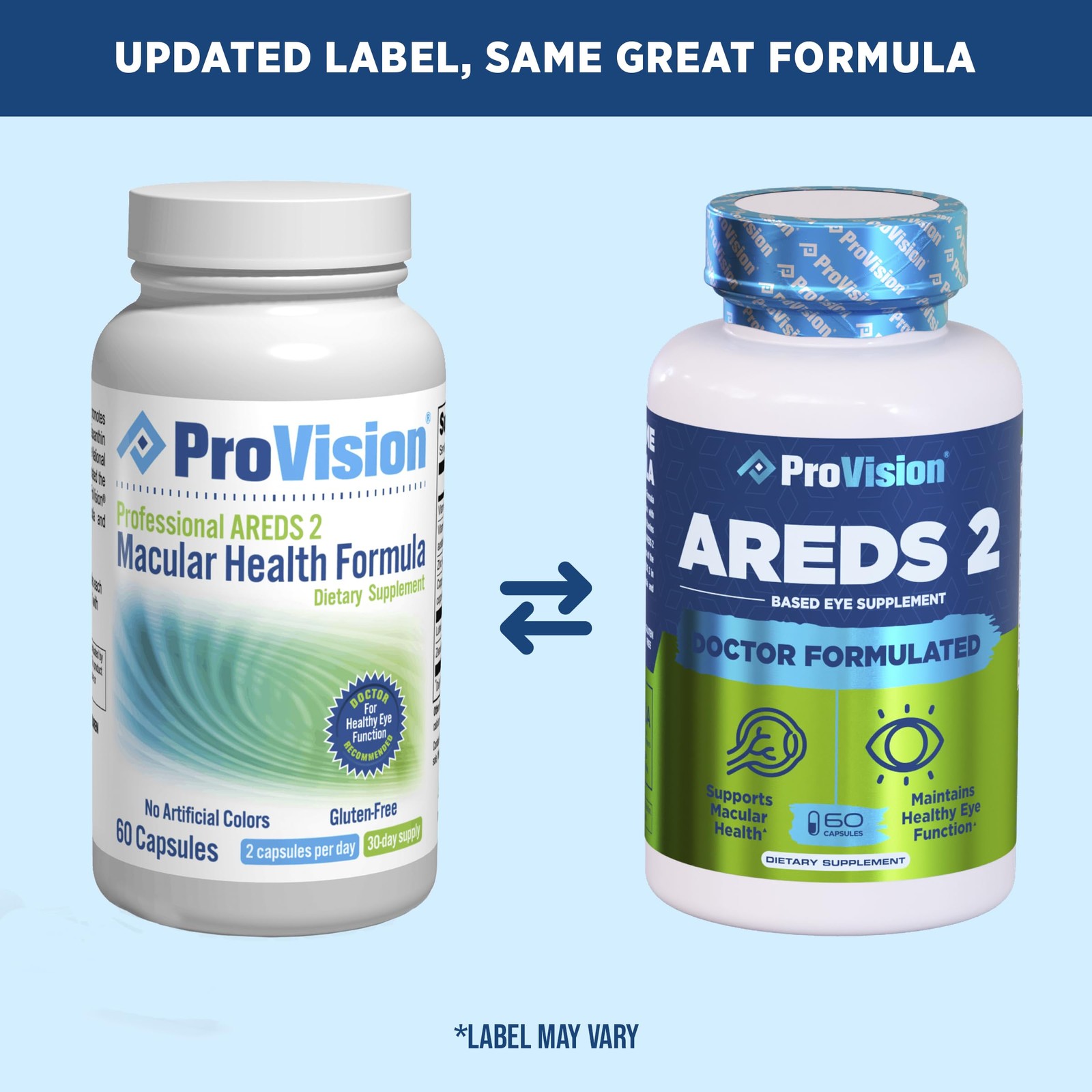 Provision AREDS 2 Eye Vitamins – Enhance Vision 60 Count (Pack of 1)