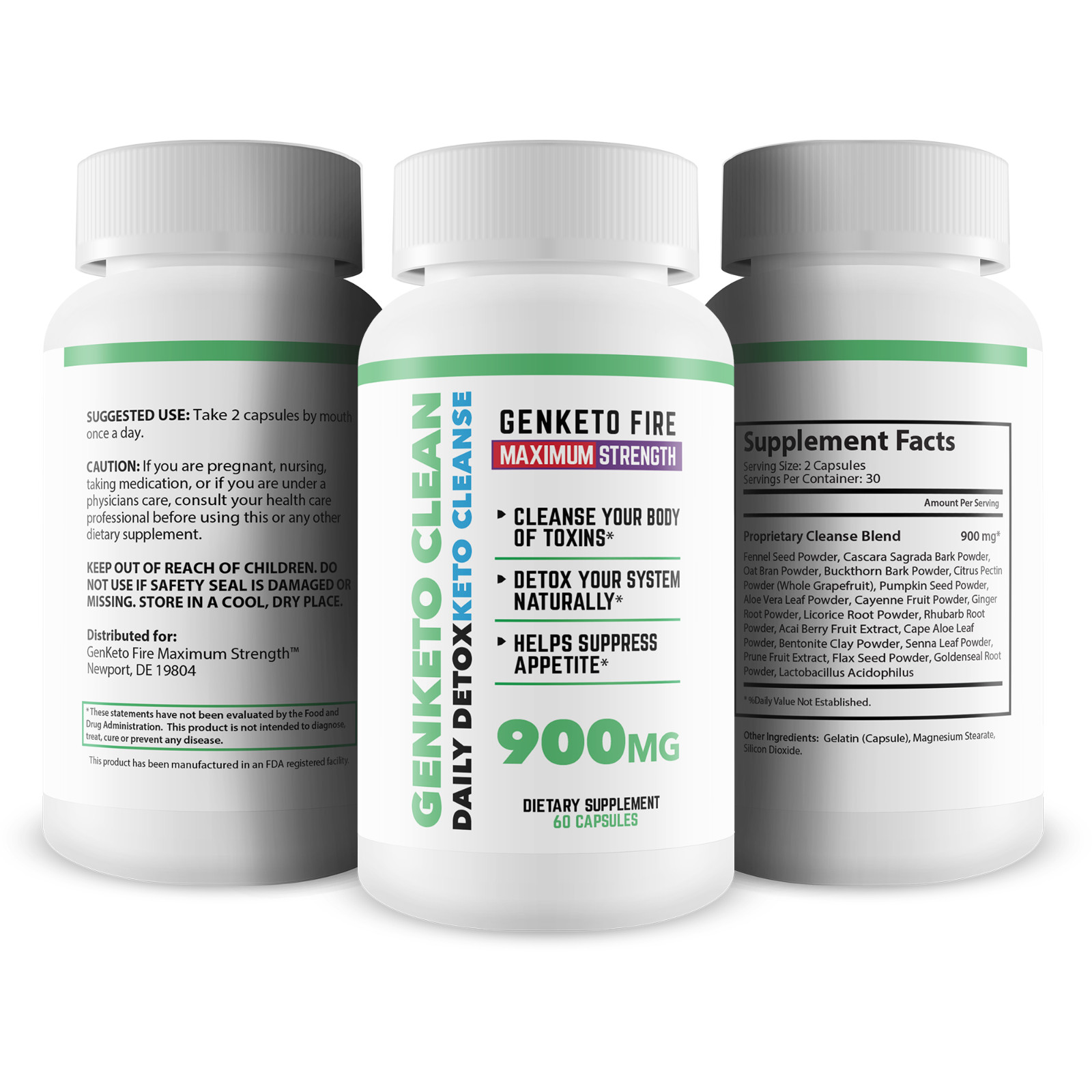 GenKeto Clean – Weight Loss & Daily Detox Keto Cleanse – Help Cleanse Your Body